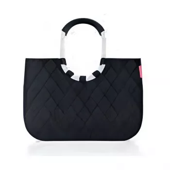 reisenthel loopshopper L Shopping Basket Rhombus Black OR7059