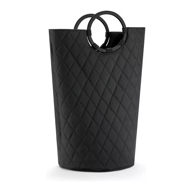 Reisenthel loophome M Storage Basket - Black, Aluminium Frame, Polyester, 15 L, Collapsible VS7071