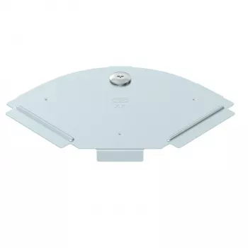 OBO Bettermann RBD 90 100 FS Cover for 90° Bend, 100 mm, Strip Galvanised (6036900)