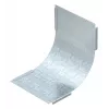 OBO Bettermann Cover for 90° Vertical Bend, 200 mm Width, Strip Galvanized Steel (7130813)