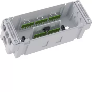Hager Junction Box GKVD26WK01 for Trunking Systems 2x 5G2.5 + 6x 3G1