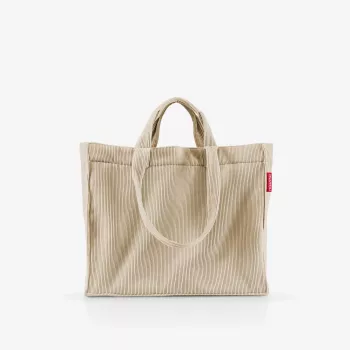 reisenthel Softshopper Cord Sand Shoulder Bag GR6052 Polyester 28 Litre