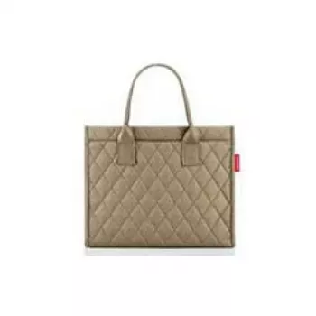 reisenthel Daily Shopper Business Shoulder Bag Rhombus Olive GP5046