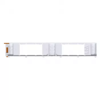 Hager BKGGT60 Device Carrier for BKG/BKB Trunking, 45 mm, 60 mm Height, Galvanized Steel