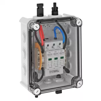 OBO PVG-C1000S100 PV System Solution in Enclosure, 1x1 PV String 5088554