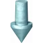 OBO BETTERMANN 1819/25BP Earthing Spike Tip 25 mm Hot-Dip Galvanized Steel 3041956