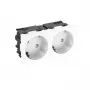 OBO BETTERMANN STD-D3SC RW2 Socket Outlet 33° 2-Way Schuko Connect 45 6120483