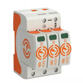 OBO BETTERMANN SurgeController V20 V20-3-280 3-Pole 280V Type 2 Surge Protection Device 5095163