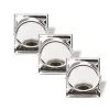 Magnetoplan Magnetic Clip 35 mm Silver 3-Pack Holds up to 26 A4 Sheets (16670)
