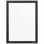 magnetoplan magnetofix Information Frame DIN A4, Black, Hinged, Double-Sided, Self-Adhesive 1131912