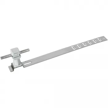 DEHN UNIsnap Roof Conductor Holder NIRO/K-grey 204189