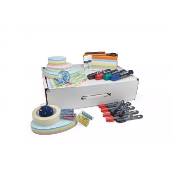 MAGNETOPLAN HOLTZ Trainer Basic Set, Cardboard Case with 2,800 Pieces, Identical to Moderation Case 11115 (11000)