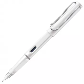 LAMY safari Fountain Pen White with Fine Nib 1219677
