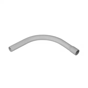 Fränkische Kunststoff-Steckbogen SBSKu-EM-H0 20 | Push-fit Conduit Bend | 20 mm | Grey 23260020