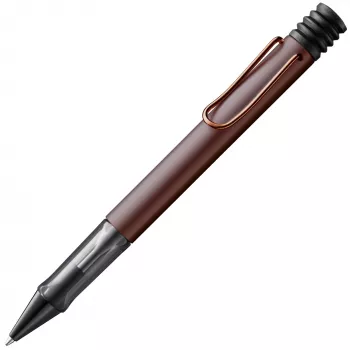 LAMY Lx Ballpoint Pen Brown Gold Trim Black Ink 1234047