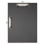 FALKEN A4 Cardboard Clipboard Black with Metal Clip and Hanging Loop 15061740000F