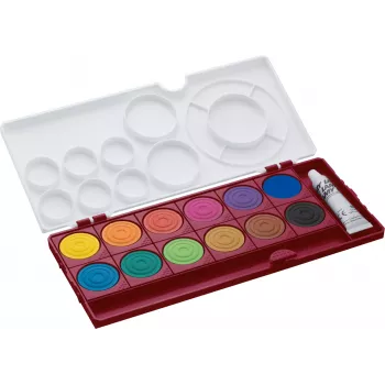 LAMY aquaplus multired Watercolour Paint Box, 12 Colours (1241262)