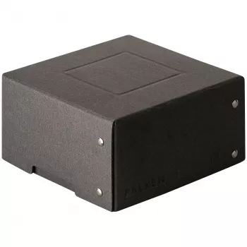 FALKEN PURE 150x150mm Storage Box 1050 Sheets Black 16.0 x 16.0 x 8.5 cm, 1 pc (22001744000F)
