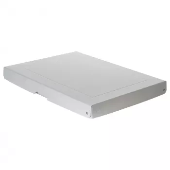 FALKEN PURE Document Storage Box for 500 Sheets, White, 32.0 x 44.0 x 4.0 cm 22002160000F