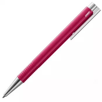 LAMY logo M+ Ballpoint Pen – Pink Barrel, Black Ink 1236425