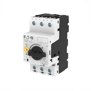 Eaton PKZM0-1.6-T Transformer Protection Circuit Breaker, 3-Pole, 1.0-1.6 A, Rotary Handle 088912