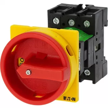 Eaton P1-32/V/SVB Main Switch Emergency Stop 3-Pole 32A IP65 Intermediate Mounting 095676