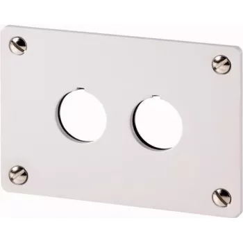 Eaton M22-E2 Mounting Plate, Grey Aluminium, IP65, 105 x 72 mm 216543