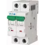 Eaton PXL-B6/2 Miniature Circuit Breaker (MCB), 2-Pole, B Curve, 6 A, 10 kA, DIN Rail 236225