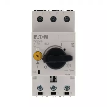 Eaton PKZM0-2.5-T Motor Protective Circuit Breaker, 3-Pole, 1.6-2.5 A, Thermal-Magnetic 088913