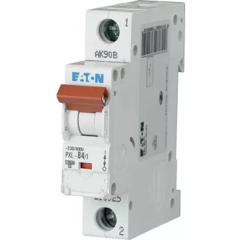 Eaton PXL-C4/1 Miniature Circuit Breaker (MCB), 1-pole, C4, 4 A, 230/400 V AC, 10 kA, DIN rail 236051