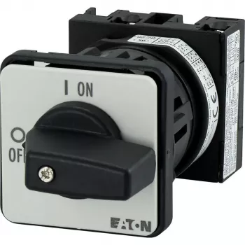 Eaton T0-1-8200/EZ Switch-Disconnector 1-Pole 20A 690V Black/Grey 069725