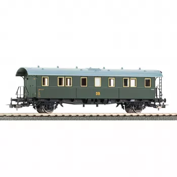 PIKO 53195 H0 DR Saxon Coach Type B, Era III, Green