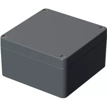Bopla Universal Enclosure 160 x 160 x 90 Aluminium Silver Grey (RAL 7001) A 125 01125000.H
