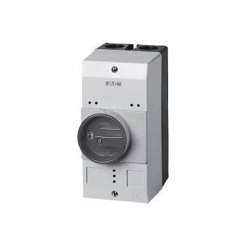 Eaton CI-PKZ0-GM Empty Enclosure with Rotary Switch, 158 x 80 x 126 mm, Black/Grey 260089