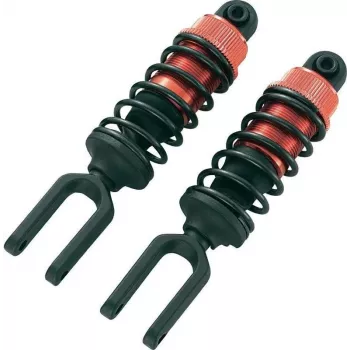 Reely Oil-Filled Shock Absorber Red with Tuning Springs Length 125 mm 1 Pair (112243C)