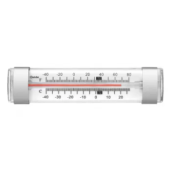 Bartscher A250 Fridge & Freezer Thermometer, Silver 292043