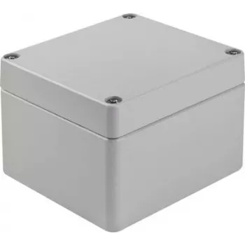 Bopla Universal Enclosure 122 x 120 x 81 mm Aluminium Silver-Grey (RAL 7001) A 119 01119000.H