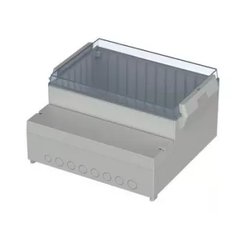 Bopla RCP 3500 Control Enclosure 296 x 281 x 158 mm ABS/Polycarbonate Light Grey 41350109