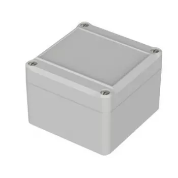 Bopla EUROMAS EM 210 F 62210200 Universal Enclosure, Polycarbonate, 82 x 80 x 57 mm, Light Grey
