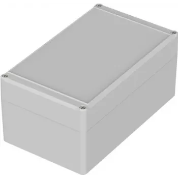Bopla EUROMAS ET 237 F Universal Enclosure 200 x 120 x 92 mm, ABS, Light Grey 63237200