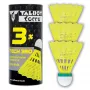 TALBOT torro Badminton Shuttlecock Tech 350, Slow, Yellow/Green, Durable Leisure and Training Nylon Shuttlecock - 1 Piece (479115)