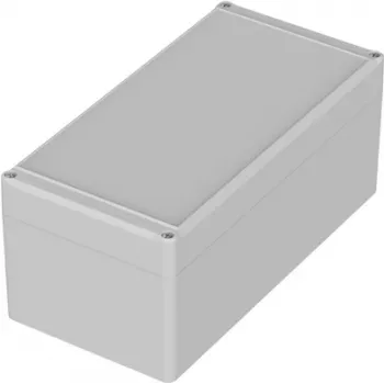 Bopla EUROMAS ET 242 F Universal Enclosure 240 x 120 x 102 mm, ABS, Light Grey 63242200