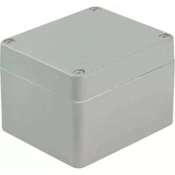 Bopla EUROMAS P 305 Universal Enclosure 80 x 75 x 55, Polyester, Silver-Grey RAL 7001 04305000.H