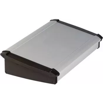 Bopla TOPLINE ATPH 1850-150 Aluminium Desktop Enclosure, 150 x 181 x 53 mm, Graphite Grey RAL 7024 92850150.MT 2