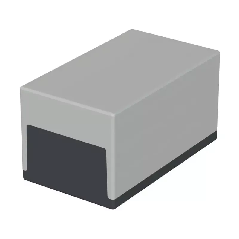 BOPLA E 460 Universal Enclosure, Polystyrene, Light Grey, 188 x 100 x 110 mm, IP40, Screw-on Lid 05460000