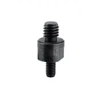 KÖNIG & MEYER Threaded Stud M24 x 300 mm, 25 mm Thread Each End, Black Passivated Steel 23721-300-25