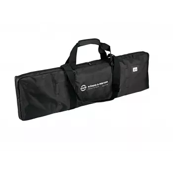 König & Meyer 26019-000-00 Shoulder Bag Case Nylon Black-Green for Audio Equipment