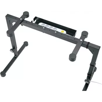 K&M 18808 Cable Organizer for Omega Keyboard Stands - Black 18808-000-55
