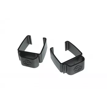 K&M 18809 Cable Clamps for Omega & Omega Pro Keyboard Stands, Black (2-Pack) 18809-000-55