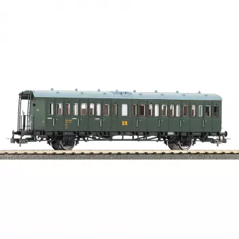 PIKO 53193 H0 DR Passenger Coach Bp 2nd Class Era III Green